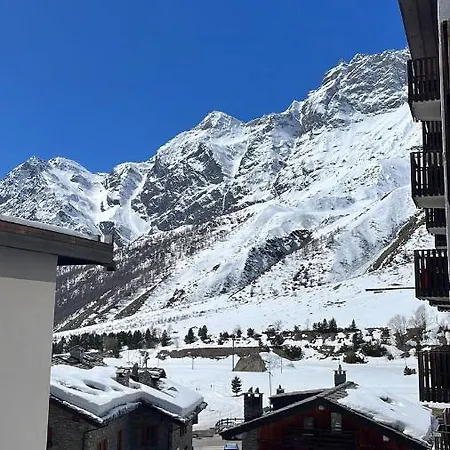 Ferienwohnung Trilocale Centro Cervinia Breuil-Cervinia Exterior foto